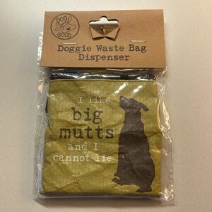 Big Mutts Pet Waste Bag Dispenser Dog Pickup Doggie I Like Big Mutts Humor Gift